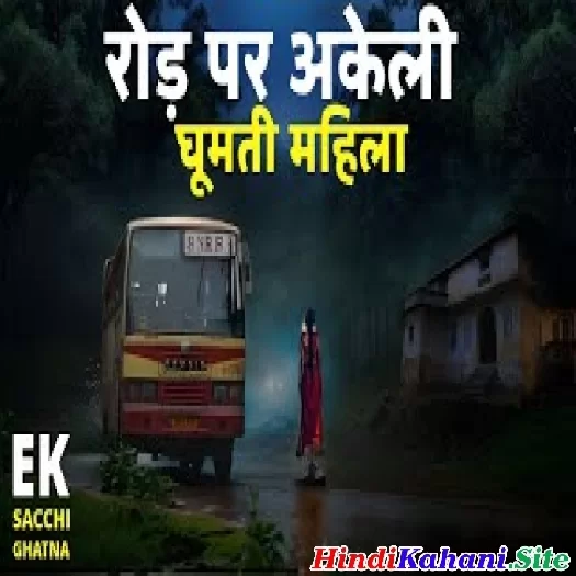 Road Par Akeli Ghumti Mahila